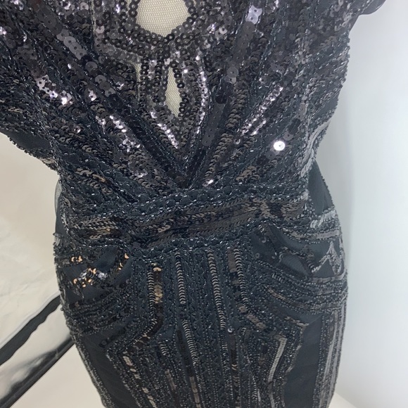 NWT. Vision For Innovation Beaded Dress -szL - Picture 9 of 12